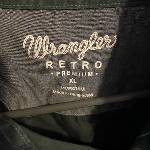 Wrangler retro Mens dress shirt